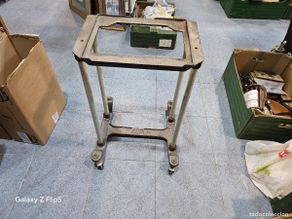 Vintage: pie antiguo de maquina de escribir